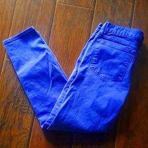 Pretty in purple J.Crew toothpick 28 ankle